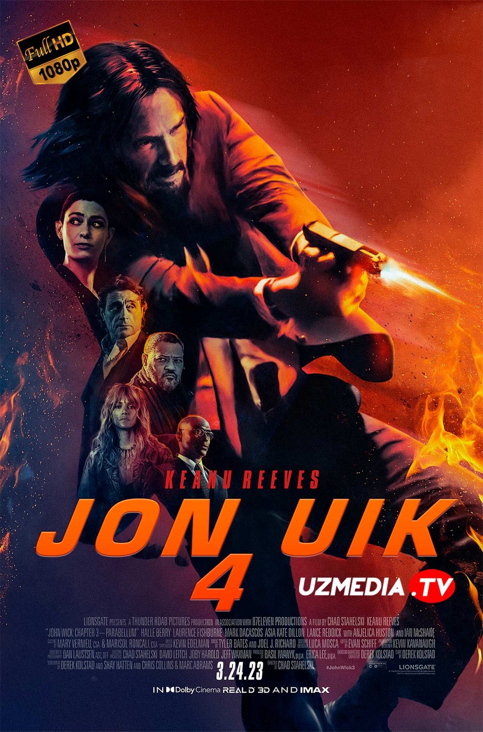 Jon Uik 4 / Jon Vik 4 / Джон Уик 4 Uzbek tilida 2022 O'zbekcha tarjima kino Full HD skachat