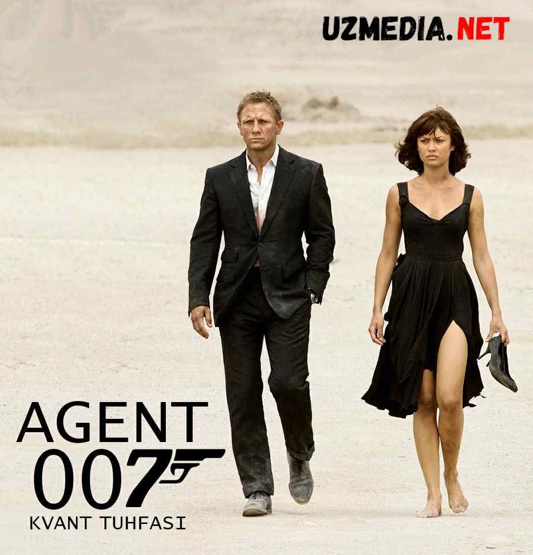 Kvant 007: Kvant Tuhfasi / Bond 007 Kvand tuxfasi Uzbek tilida O'zbekcha tarjima kino 2008 HD skachat
