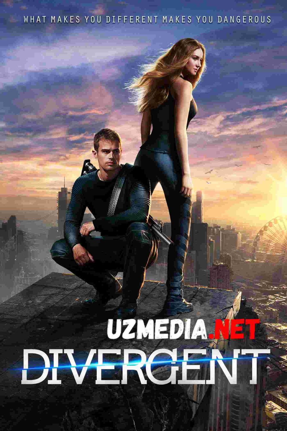 Divergent 1 Uzbek tilida O'zbekcha tarjima kino 2014 HD tas-ix skachat