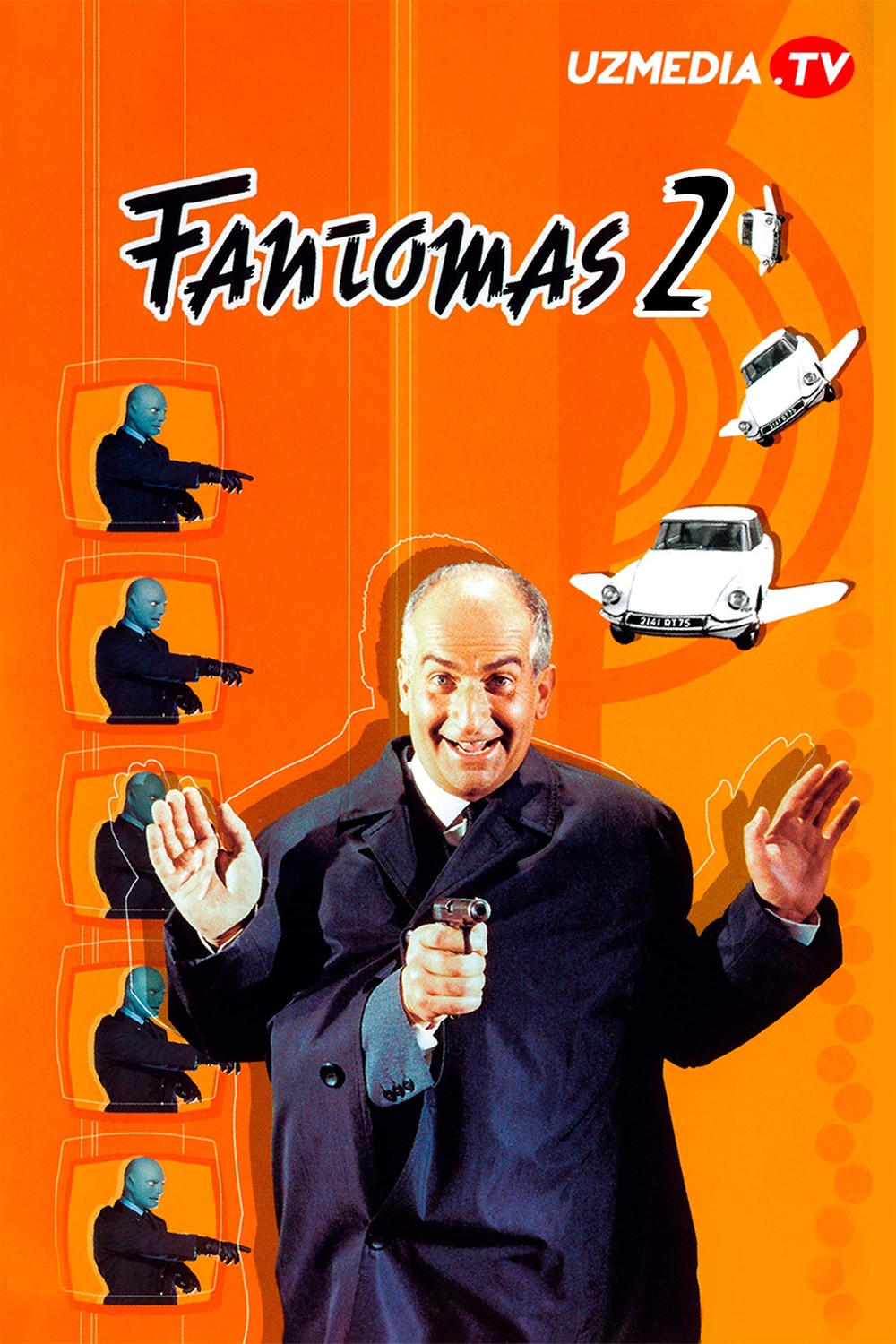 Fantomas 2 / Fantamas 2 / Fanto'mas 2 Uzbek tilida O'zbekcha tarjima kino 1965 Full HD skachat
