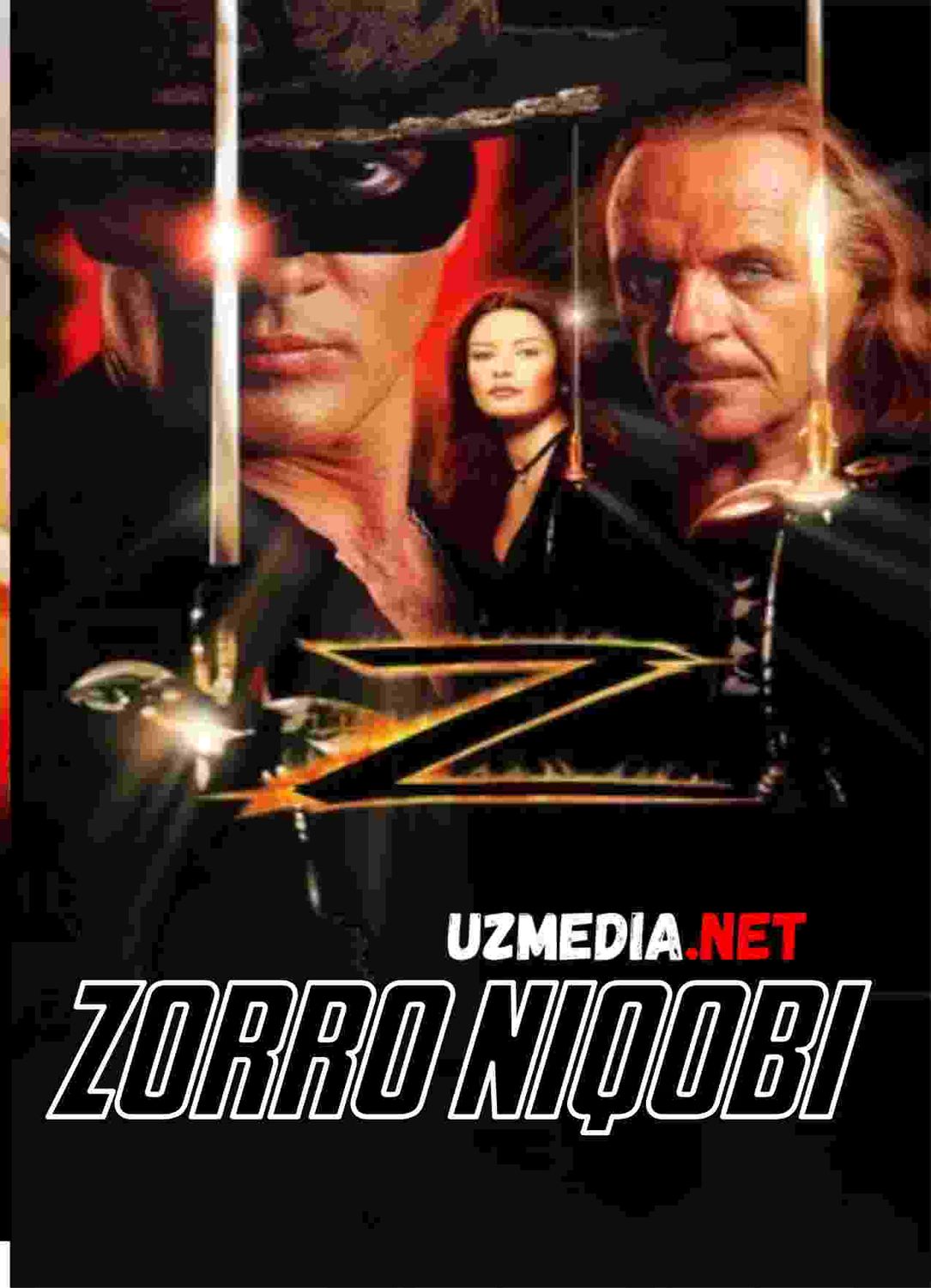 Zorro niqobi / Niqobdagi zorro Uzbek tilida O'zbekcha tarjima kino 1998 HD tas-ix skachat