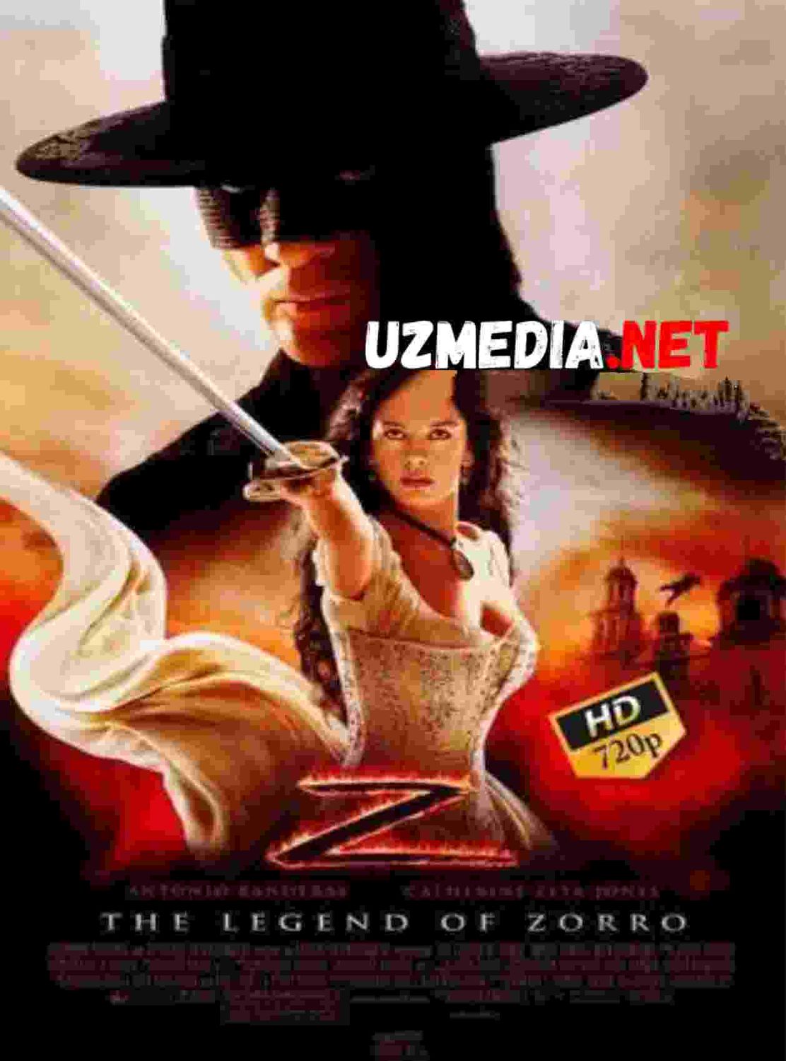 Zorro afsonasi / Zorro niqobi 2 / Niqobdagi Zorro 2 Uzbek tilida O'zbekcha tarjima kino 2005 HD tas-ix skachat