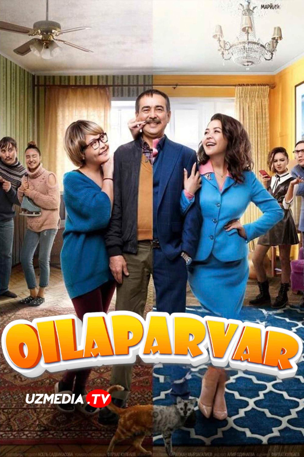 Oilaparvar Qozog'iston filmi Uzbek tilida O'zbekcha tarjima kino 2019 Full HD tas-ix skachat